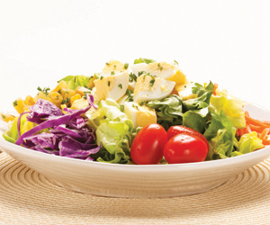 Fresh Diet salad meal
