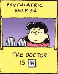 Lucy Peanuts Psychiatric Help
