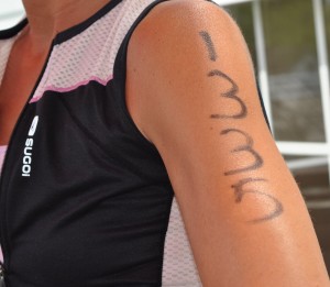 Triathlon Body Marking