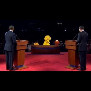 big Bird presidential debate